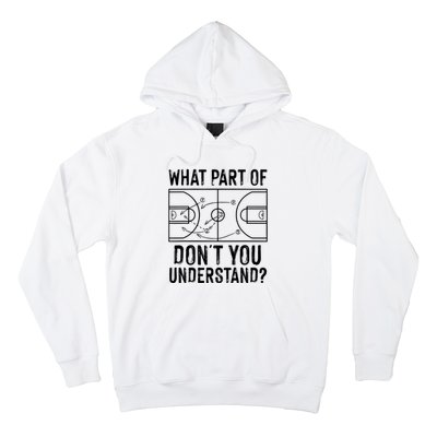 Funny Basketball Coach Design Men Women Ball Game Trainers Hoodie