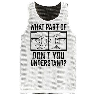 Funny Basketball Coach Design Men Women Ball Game Trainers Mesh Reversible Basketball Jersey Tank