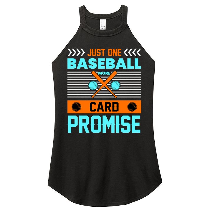 Funny Baseball Card Women's Perfect Tri Rocker Tank
