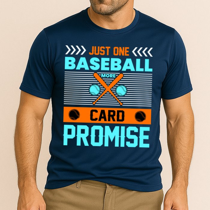 Funny Baseball Card Cooling Performance Crew T-Shirt