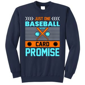 Funny Baseball Card Sweatshirt