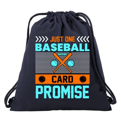 Funny Baseball Card Drawstring Bag