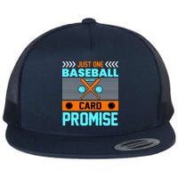 Funny Baseball Card Flat Bill Trucker Hat