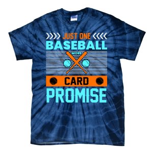 Funny Baseball Card Tie-Dye T-Shirt