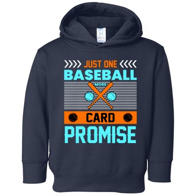 Funny Baseball Card Toddler Hoodie