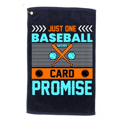Funny Baseball Card Golf Towel