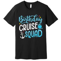 funny Birthday Cruise Squad Cruising Vacation Premium T-Shirt