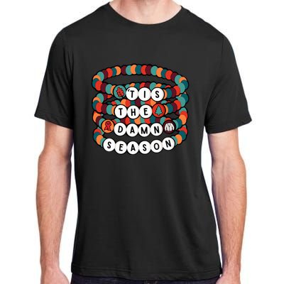 Friendship Bracelet Christmas Tis The Damn Season Adult ChromaSoft Performance T-Shirt