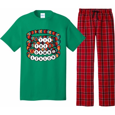 Friendship Bracelet Christmas Tis The Damn Season Pajama Set