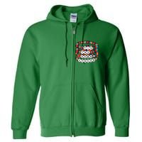 Friendship Bracelet Christmas Tis The Damn Season Full Zip Hoodie