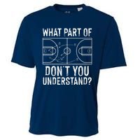 Funny Basketball Coach Design Men Women Ball Game Trainers Cooling Performance Crew T-Shirt