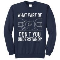 Funny Basketball Coach Design Men Women Ball Game Trainers Sweatshirt