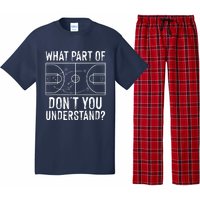 Funny Basketball Coach Design Men Women Ball Game Trainers Pajama Set