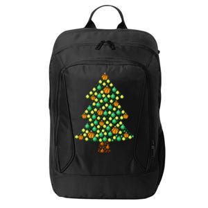 Fun Basketball Christmas Basketball Tree Meaningful Gift City Backpack