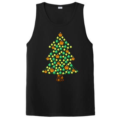 Fun Basketball Christmas Basketball Tree Meaningful Gift PosiCharge Competitor Tank