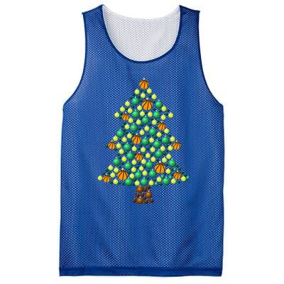 Fun Basketball Christmas Basketball Tree Meaningful Gift Mesh Reversible Basketball Jersey Tank