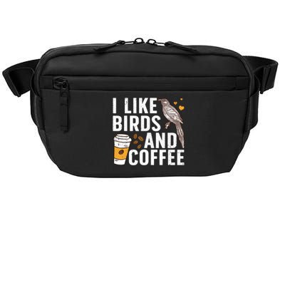 Funny Birds Coffee Design For Men Women Bird Lover Coffee Crossbody Pack