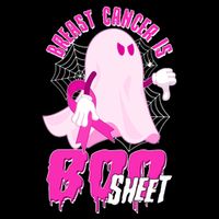 Funny Breast Cancer Is Boo Sheet Halloween Ghost Impact Tech Backpack