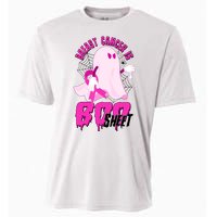 Funny Breast Cancer Is Boo Sheet Halloween Ghost Cooling Performance Crew T-Shirt