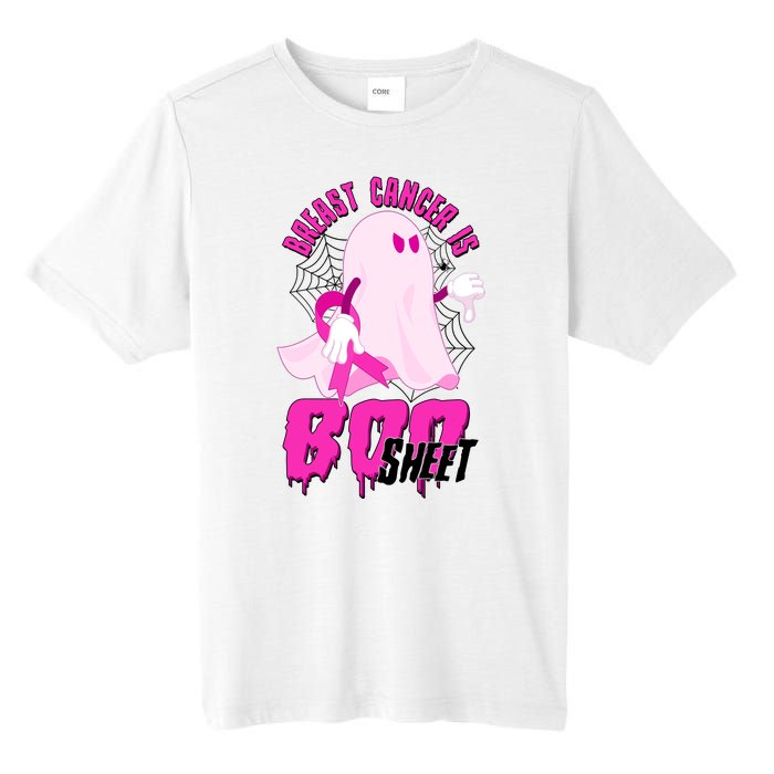 Funny Breast Cancer Is Boo Sheet Halloween Ghost Tall Fusion ChromaSoft Performance T-Shirt