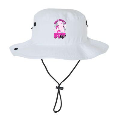 Funny Breast Cancer Is Boo Sheet Halloween Ghost Bucket Hat