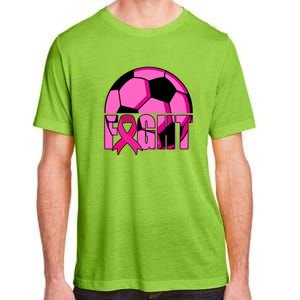 Fight Breast Cancer Soccer Adult ChromaSoft Performance T-Shirt