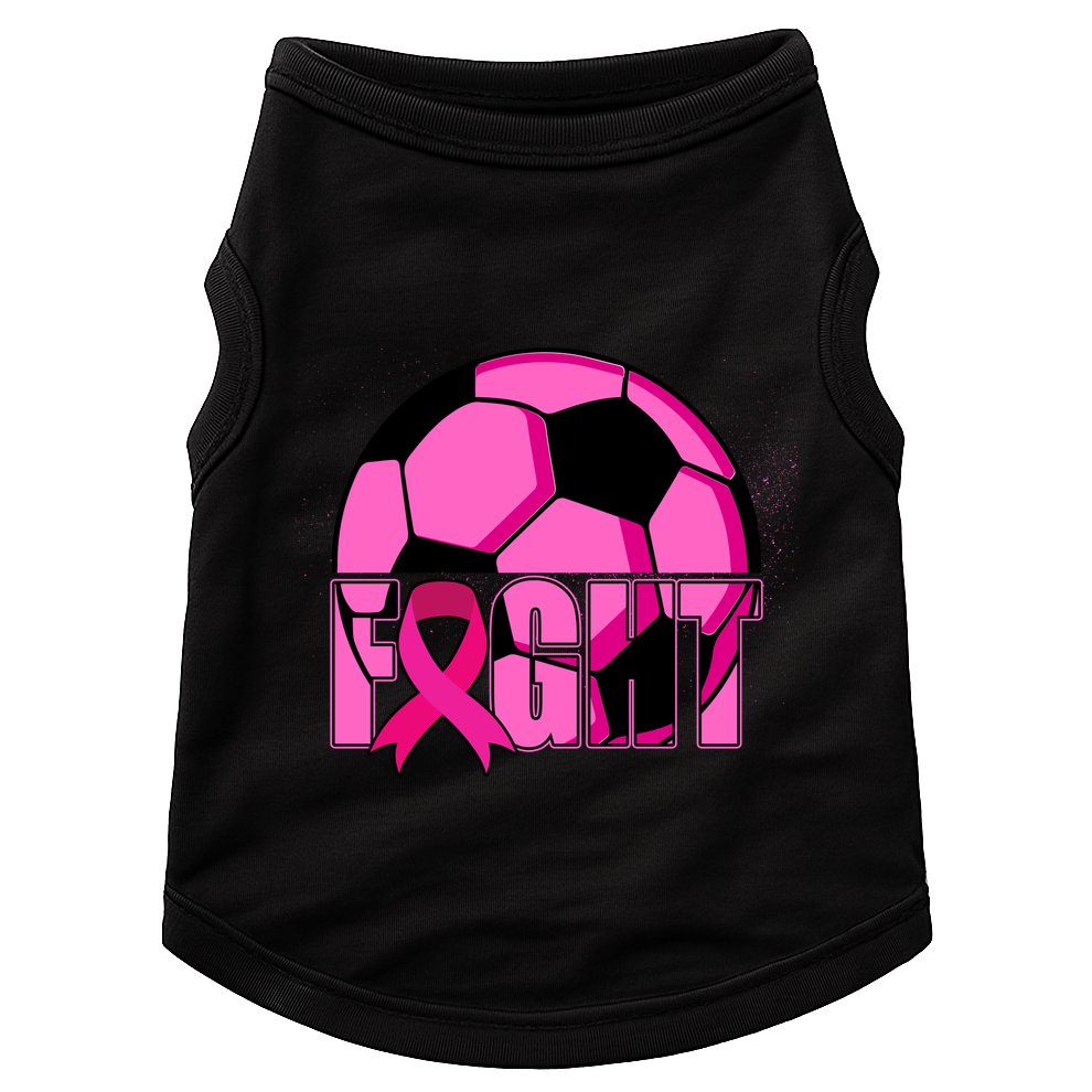Fight Breast Cancer Soccer Doggie Tank