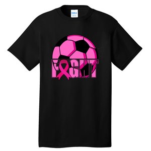 Fight Breast Cancer Soccer Tall T-Shirt