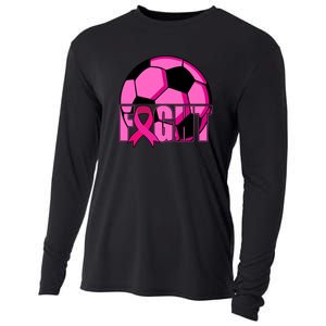 Fight Breast Cancer Soccer Cooling Performance Long Sleeve Crew