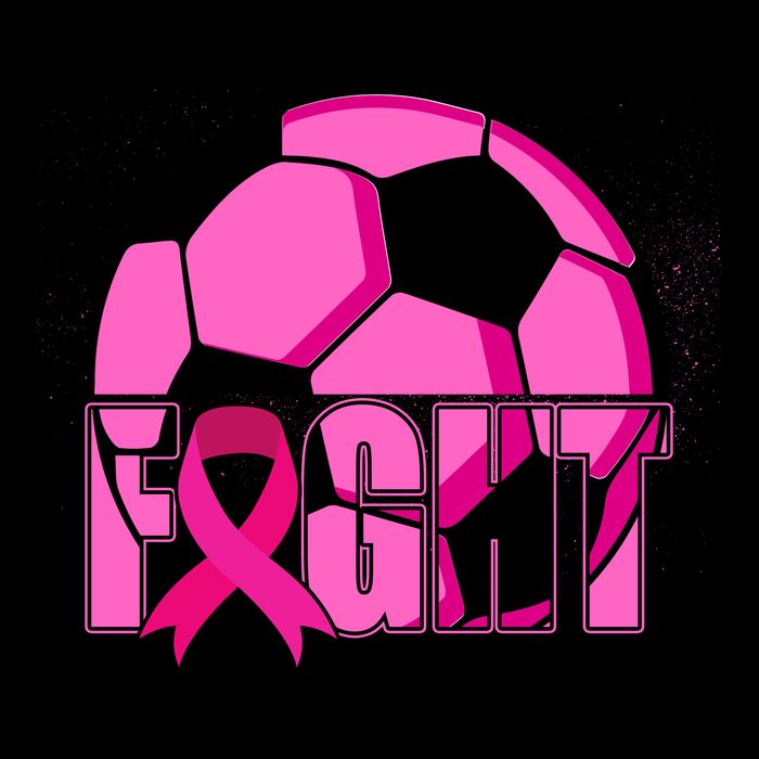 Fight Breast Cancer Soccer Premium T-Shirt