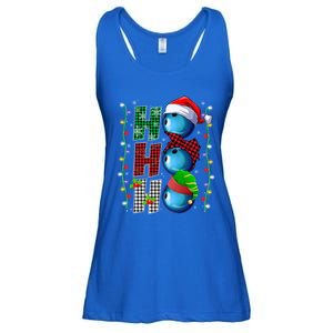 Funny Bowling Christmas Ugly Sweater Bowling Xmas Outfit Cool Gift Ladies Essential Flowy Tank