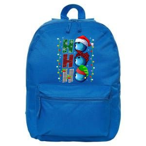 Funny Bowling Christmas Ugly Sweater Bowling Xmas Outfit Cool Gift 16 in Basic Backpack