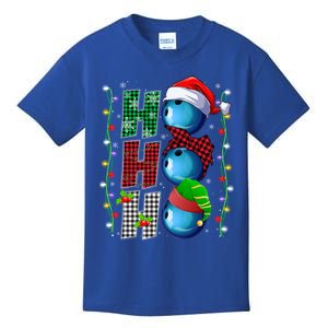 Funny Bowling Christmas Ugly Sweater Bowling Xmas Outfit Cool Gift Kids T-Shirt