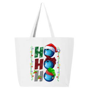 Funny Bowling Christmas Ugly Sweater Bowling Xmas Outfit Cool Gift 25L Jumbo Tote