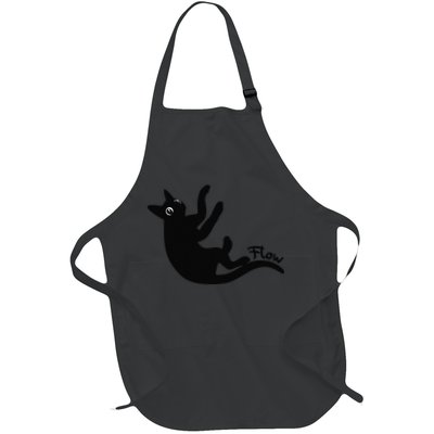 Flow Black Cat Gift Apron