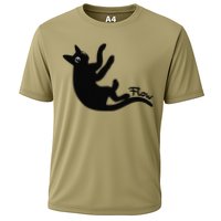 Flow Black Cat Gift Cooling Performance Crew T-Shirt