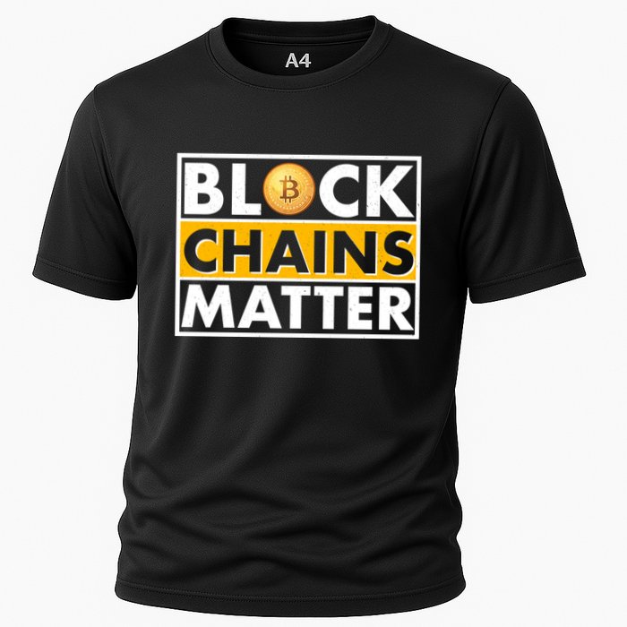 Funny Block Chains Matter Meme Performance Shirt