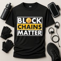 Funny Block Chains Matter Meme Performance Shirt
