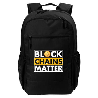 Funny Block Chains Matter Meme Backpack