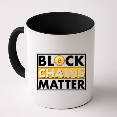 Funny Block Chains Matter Meme Mug