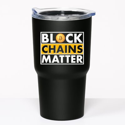 Funny Block Chains Matter Meme Tumbler