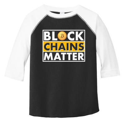 Funny Block Chains Matter Meme Toddler Fine Jersey T-Shirt