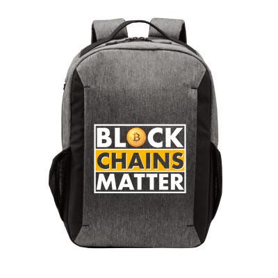 Funny Block Chains Matter Meme Vector Backpack