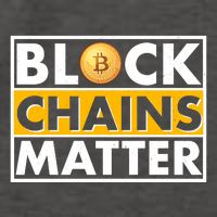 Funny Block Chains Matter Meme Vector Backpack