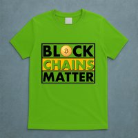 Funny Block Chains Matter Meme T-Shirt