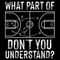 Funny Basketball Coach Design  Ball Game Trainers Cooling Performance Crew T-Shirt