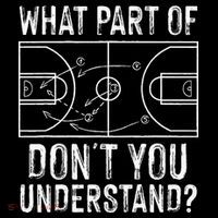 Funny Basketball Coach Design  Ball Game Trainers Magnet