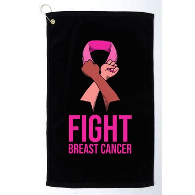 Fight Breast Cancer Together Golf Towel