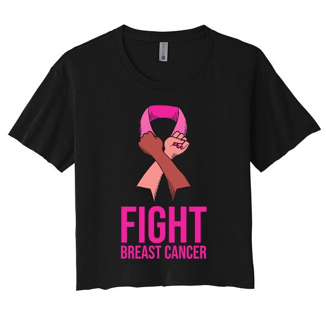 Fight Breast Cancer Together Crop Top