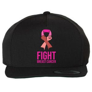 Fight Breast Cancer Together Wool Snapback Cap